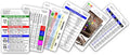 Mini CNA/MA/Tech Vertical Badge Card Set - 6 Cards