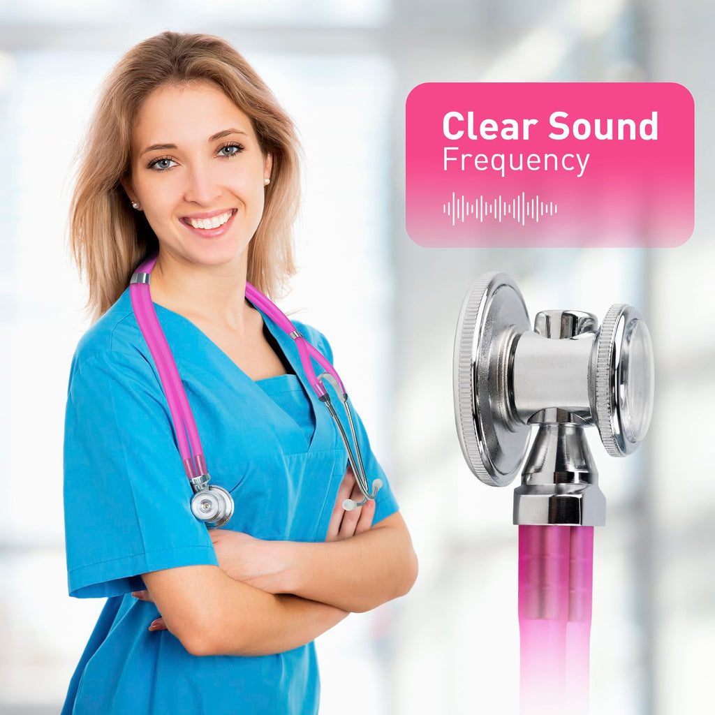 Scian 13 Pcs Stethoscope Case Kits, Supplies Inclued, Perfect Nurse Gift Stethoscope Holder for Nurse Medical Student, Pink Portable First Aid Kit Bag with Medical Scissor, Nurse Accessories for Work