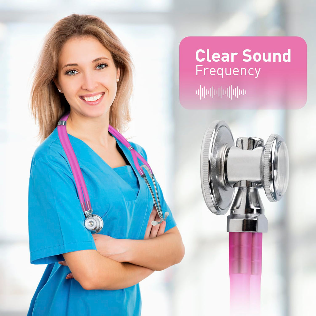 Scian 13 Pcs Stethoscope Case Kits, Supplies Inclued, Perfect Nurse Gift Stethoscope Holder for Nurse Medical Student, Pink Portable First Aid Kit Bag with Medical Scissor, Nurse Accessories for Work