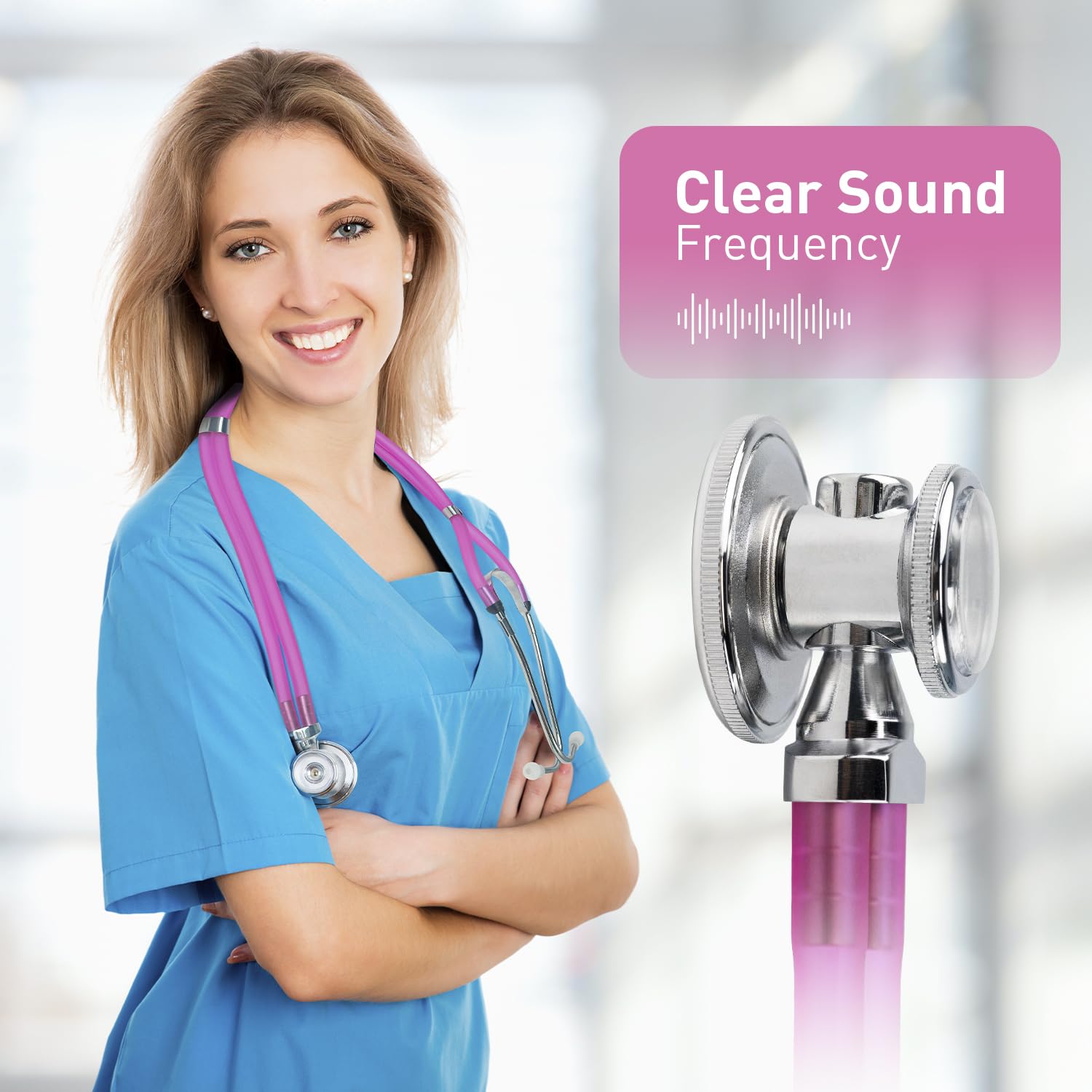 Scian 13 Pcs Stethoscope Case Kits, Supplies Inclued, Perfect Nurse Gift Stethoscope Holder for Nurse Medical Student, Pink Portable First Aid Kit Bag with Medical Scissor, Nurse Accessories for Work