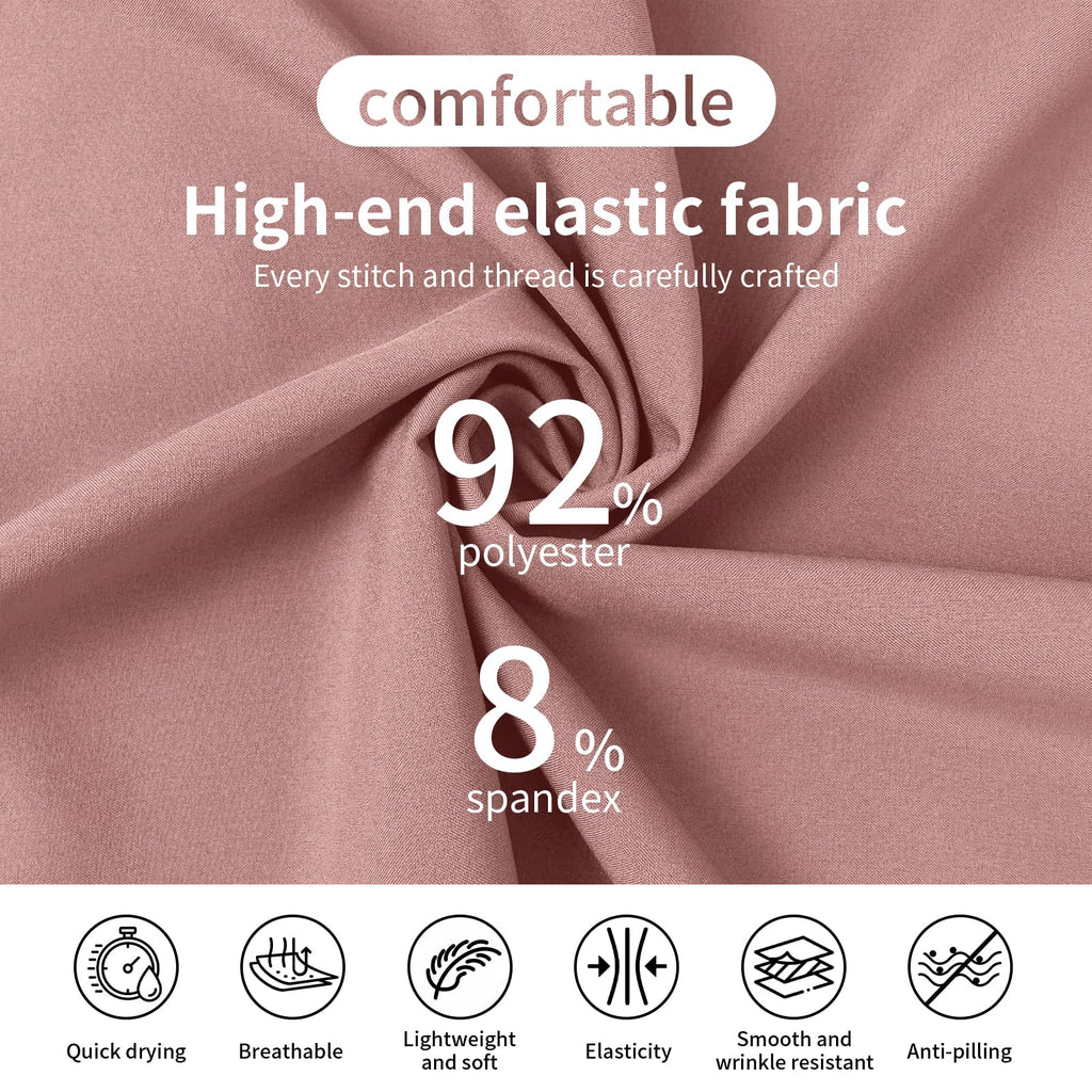 VIAOLI One-Piece Medical Scrub Jumpsuit for Women, Nursing Uniform with Hidden Zipper Front, Elastic Drawstring Waist