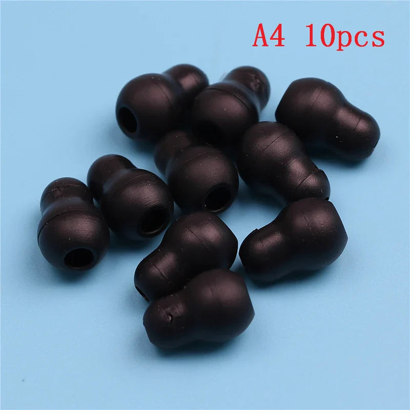 Comfortable Silicone Stethoscope Earpiece Set | 10pcs Soft Earplugs